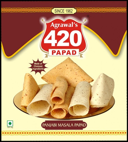 Punjabi Masala Papad