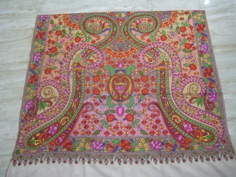 handwooven handmade jamavaar 100% pashmina shawls