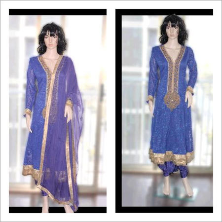 Blue Salwar Suit