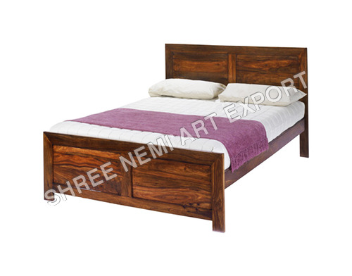 Wooden Bed - Color: Brown