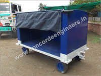 Covered Baggage Trolley