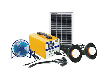 5W/4Ah Mini PowerBank System - Lead-Acid Battery, Solar Panel, 14H Runtime | Portable Power, Easy Setup, LED Lighting