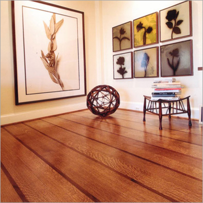 Solid Hardwood Flooring - Color: Brown