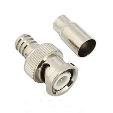 BNC male crimp connector for RG 59 cable