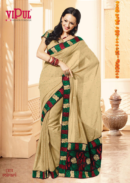Fancy Embroidered Sarees
