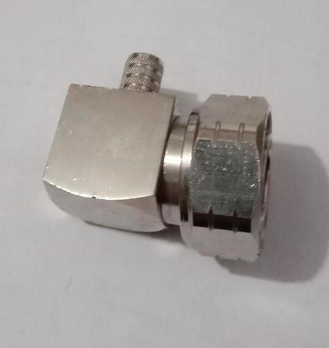 DIN Male RIGHTANGLE FOR LMR 400 CRIMP CONNECTOR