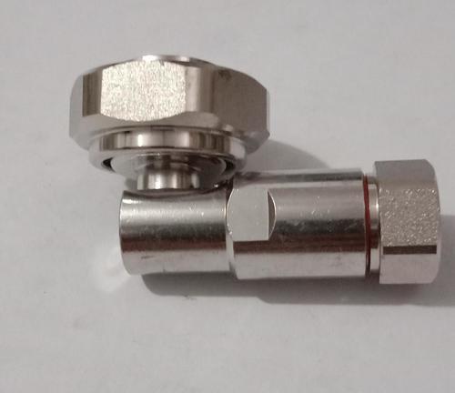 DIN Male RIGHTANGLE FOR 1-2 SUPERFLEX CLAMP CONNECTOR