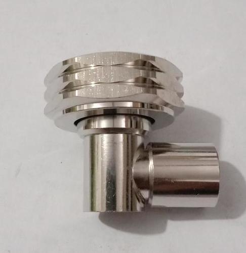 DIN Male RIGHTANGLE FOR 1-2- FEEDER SOLDER CONNECTOR
