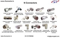 N FEMALE FOR FEEDER CABLE CRIMP CONNECTOR