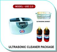 Ultrasonic Cleaner - Stainless Steel, 250x150x80mm | 2.5l Capacity, 42000 Khz Frequency, Digital Control With 5 Presets, Low Maintenance