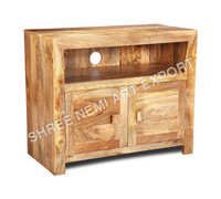 Cube Furniture Mango Wood TV Stand