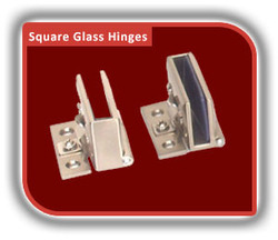 Square Glass Hinge