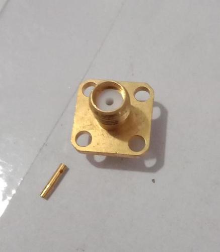 SMA F 4 HOLE RG .86 SOLDER