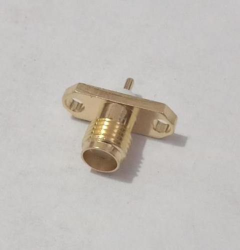SMA Female 2 Hole solder Connector