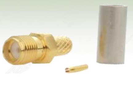 SMA Female connector for LMR 200 Crimp