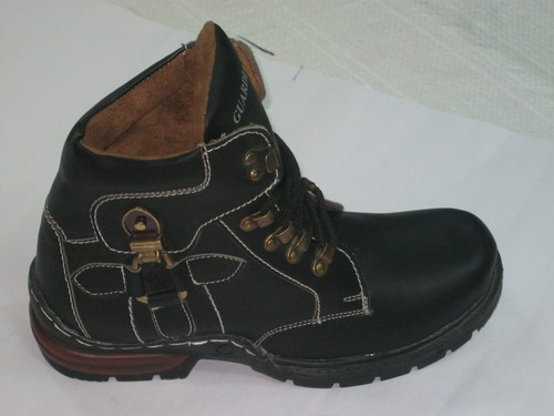 Mens-Shoes - Leather, 8in Height x 10in Length x 4in Width, 1.5lbs | Lace-up, Durable Leather, Ankle Support, Weather Resistant, Rubber Sole