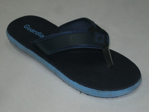 Slippers - PU Material, Size 40-45, Navy Blue | Comfort, Durable, Lightweight, Breathable Rubber Sole