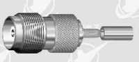 Tnc Female Bulkhead Reducing Connector - Silver, 0.94mm Conductor Diameter, Frlsz Jacket | Single Core, Efficient Signal Transmission, Durable Design
