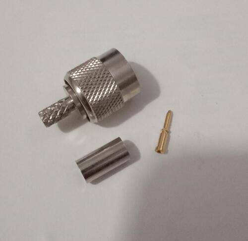 TNC male crimp connector for LMR 100 cable