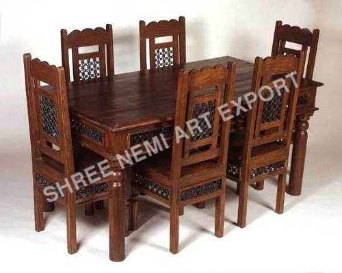 Jali Range Furniture-Dining Table with jali