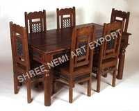 Jali Range Furniture-Dining Table with jali