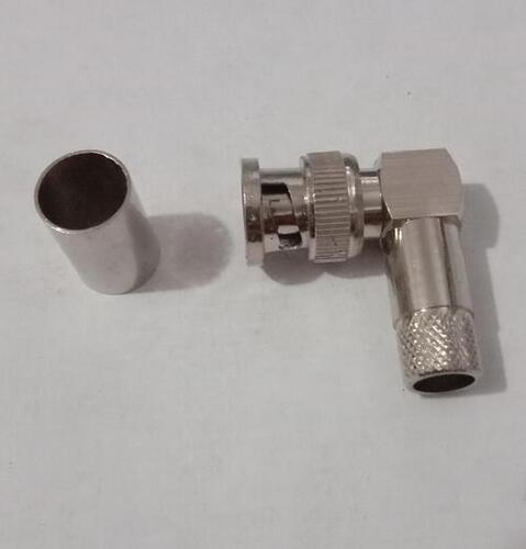 UHF male right angle crimp connector for LMR 200 cable
