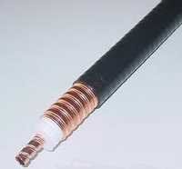 7 By 8 Super Flexible Cable - Medium Voltage, Single Core Solid Bronze Conductor, 50 Ohm Impedance, Pvc Jacket, 4000 Dielectric Strength, Black Color, 12 Months Warranty
