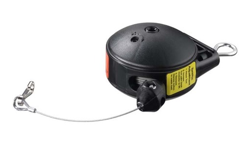 IT Rope Holder - Plastic, Black, Insertable Fastening | Secure Grip, Durable Design, Compact Size
