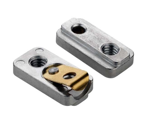 Sliding Block Set - Metal, Bore Hole M5 & M6, 10 Pieces | Precise Alignment, Secure Mounting, Easy Installation