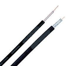 RG 174 Copper Black coaxial cable