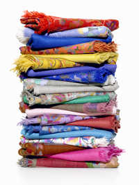 Kalamkari Pashmina Shawls