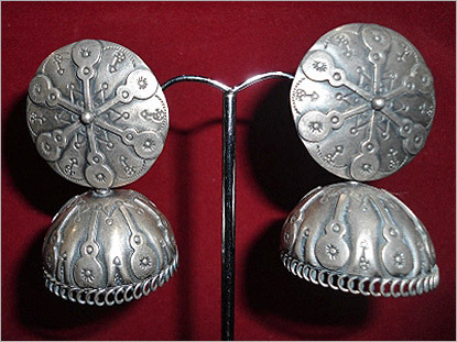 Silver Designer Earrings