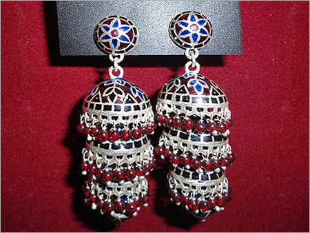 silver earring