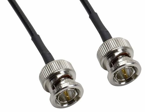 BNC Male To BNC Male RG174 L 10 MTR  75 Ohm  Pigtail Cable