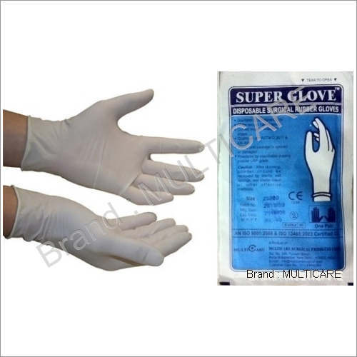 Latex Sterile PowderSurgical Gloves (ISO, ISI, CE)