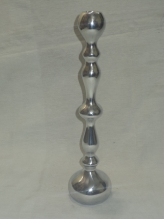 Allumunium candle holder