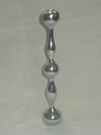 Allumunium candle holder
