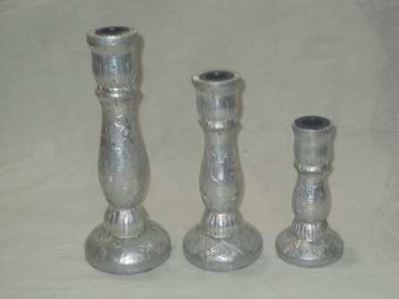 Set of candle holders
