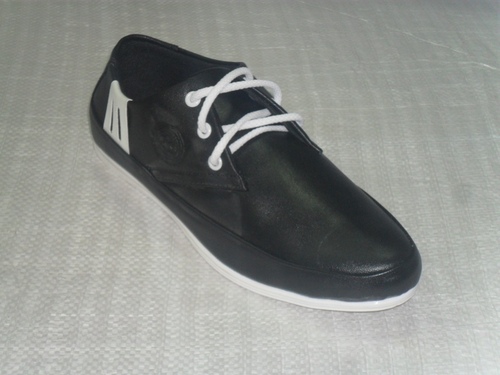 6323 - Leather, Various Sizes, Black | Lace-Up, Lightweight, Breathable, Durable Rubber Sole