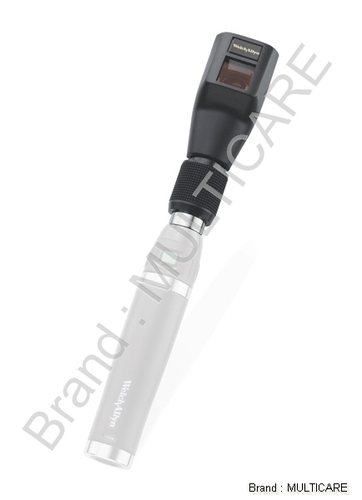 Retinoscope - Steel | Low Maintenance, Precise Design, Light Weight, 360 Degree Beam Adjustments, Separate Control for Beam and Streak Rotation, Large Semi-Reflector Mirror