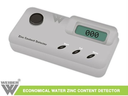 Economical Water Zinc Content Detector - 140x70x30mm, 0.05-3.00 mg/L | LED Silicon Light Source, High Sensitivity, Lightweight, Battery Powered
