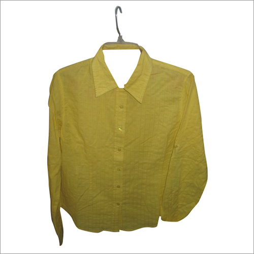 Ladies shirt in dobby