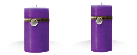 Designer Wax Candles