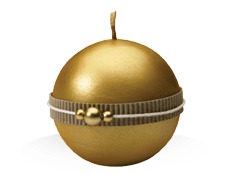 Designer Wax Candles- Ball