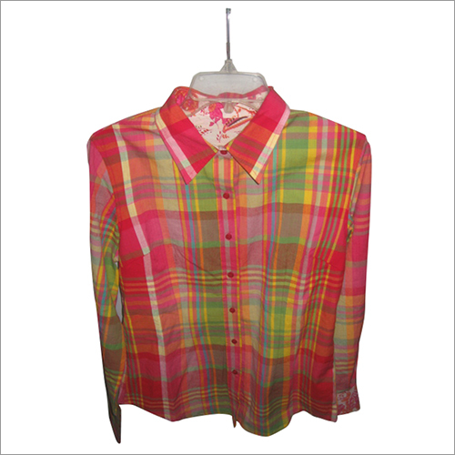Ladies checks shirt