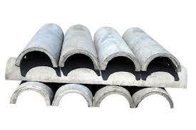 RCC HALF ROUND PIPE