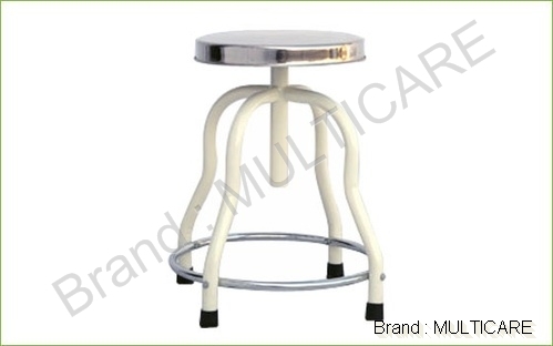 Patient Revolving Stool S.S. Top