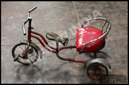 vintage metal tricycle