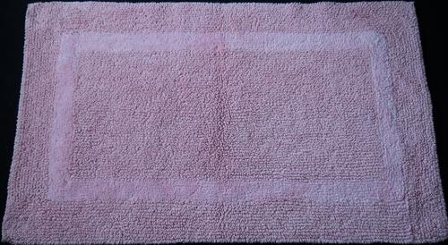 Reversible Pink Bath Mat