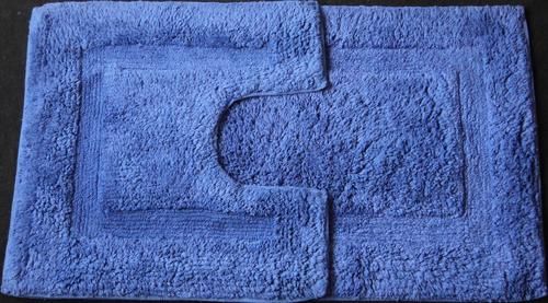 Blue Bath Mat Set